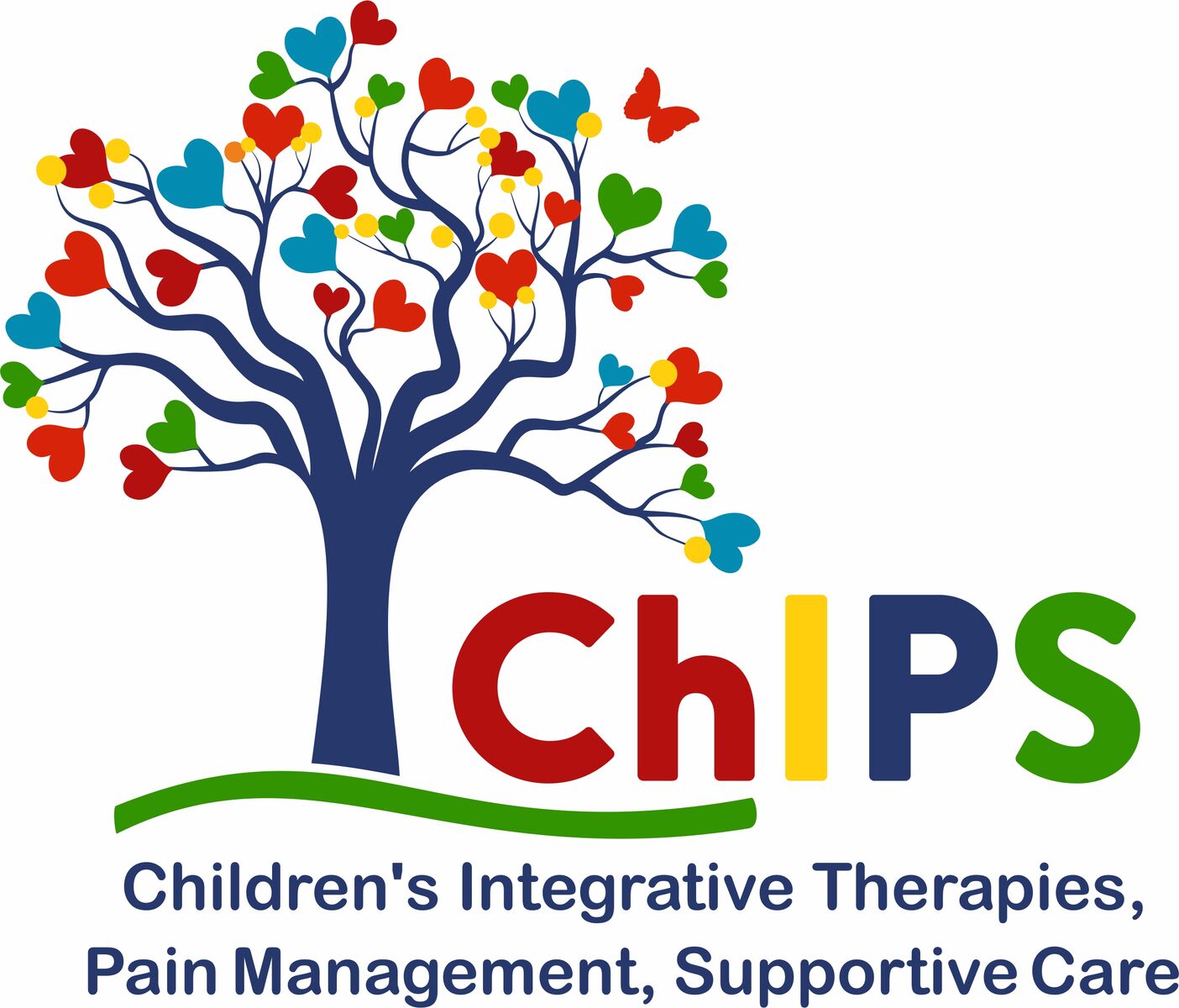 Chips logo - children's integrative therapies, pain management, supportive care
