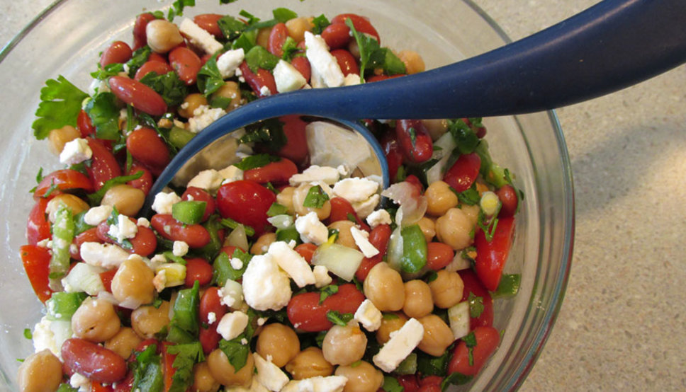 Mediterranean Bean Salad