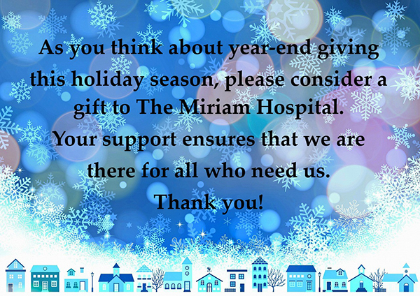 Giving at The Miriam